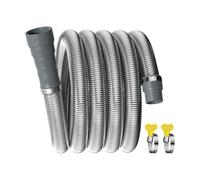 Manguera De Desagüe Para Auto| Tubo de Drenaje para a Prueba de Fugas con Adaptador Ajustable - Manguera De Residuos Para Auto- para Camping y