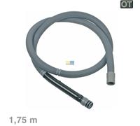 Manguera De Desagüe Recta 1,75m Indesit C00273284 Para Lavavajillas