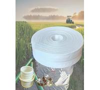 Manguera de desagüe reforzada, Manguera de descarga plana PVC 3,5 pulgadas for retrolavado y drenaje piscinas en múltiples longitudes(100meter)