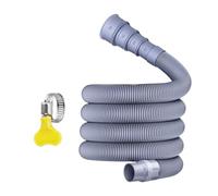 Manguera de desagüe - Tubo deshumidificador - Manguera giratoria de 360 grados para drenaje con abrazaderas para descarga de RV lavavajillas lavadora casa