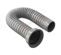 Manguera de drenaje de alcantarillado de 58 mm para fregadero de cocina y lavadora con colador de tubo de drenaje, conector y anillos de goma, manguera flexible de drenaje de agua residual (40 cm)