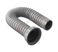 Manguera de drenaje de alcantarillado para sistema de drenaje de fregadero de cocina, colador de tubo de salida de 58 mm con conector, manguera extensible de material PP PVC 40 120 cm de longitud (40
