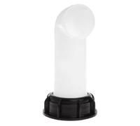 Manguera de drenaje de extensión de tanque de agua IBC - conector de jardín roscado flexible, adaptador de grifo duradero, tubo de drenaje de líquido, manguera de derivación de una tonelada, racco