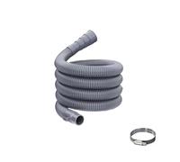 Manguera De Drenaje De Lavadora Tubo De Extensión Tubo De Drenaje Largo Universal Adaptador Desagüe Manguera De Conexión Proteccion Solar Anticorrosión Resistente a la presión (B - Rectos, 3.0M)