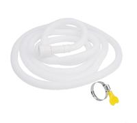 Manguera de drenaje de PVC para uso en grifo y lavadora, con juntas flexibles y sello a prueba de fugas, adecuada para tubos de 15 25 mm de diámetro (300 cm)