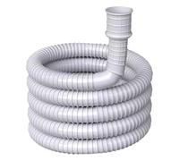 Manguera de drenaje, Deshumidificador de manguera de drenaje, aire acondicionado a prueba de fugas de esquina de 6.5 pies de longitud tubería flexible para deshumidificadores, aires acondicionados, d