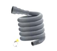Manguera de drenaje extendida para lavadora, tubo de extensión de goma de acero de larga duración para la mayoría de lavadoras de carga frontal de carga superior, uso de manguera gruesa antifugas para