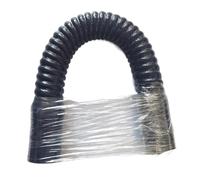 manguera de drenaje Manguera Flexible de silicona de ID32-50mm, color negro, 2 abrazaderas, tubo de radiador for entrada de aire, temperatura de alta presión bomba de agua (Size : 50X400mm)