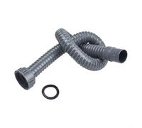 Manguera de drenaje retráctil flexible para lavabo con tamaño de junta de 45 mm y 55 mm, soporta una fácil integración en fontanería existente sin herramientas especiales (2 pies)