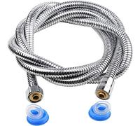 Manguera de Ducha, 4M Acero Inoxidable Anti-explosión Manguera Universal, ajuste estándar universal de 1/2 pulgadas, Anti-torsión, resistencia a la alta presión.