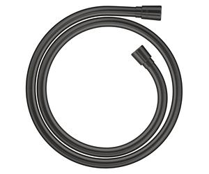 manguera de ducha AXOR de hansgrohe, con tuercas cónicas, 1,25 m, 28622340, Color: Cromo negro cepillado