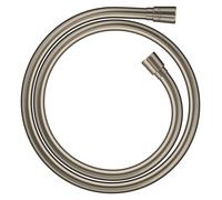 manguera de ducha AXOR de hansgrohe, con tuercas cónicas, 1,25 m, 28622820, Color: Níquel Cepillado