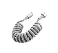 Manguera de ducha con resorte flexible de 2/3/5 metros, accesorios de baño, tubería(2M,4PCS)