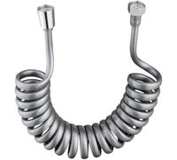 Manguera de ducha con resorte for línea telefónica, accesorio de baño for bidé e inodoro, rociador de conexión flexible de 1,5 m, 2 m, 3 m y 5 m.(Grey,5M)