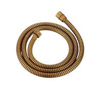 Manguera de ducha de acero inoxidable G1/2" de 1,5 m, multicolor, 1,5 cm(Antique Bronze)