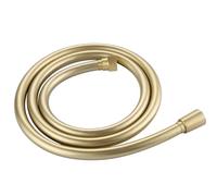 Manguera de ducha de gran diámetro, Manguera de ducha de PVC disponible en varios tamaños y colores for cabezal de ducha de baño.(Golden,300CM)