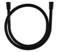Manguera de ducha de plástico LAUFEN, 1/2" x 1/2", conexión giratoria, L=1600mm, H3629800811311, Color: Negro titanio mate