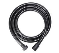 Manguera de ducha de repuesto flexible, Tubo de ducha metálico PVC for baño multicolor 1,5 a 4,0 metros(Black,400CM)