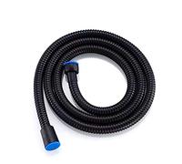 Manguera de Ducha Deo Inoxidable de 1,4 M, a Prueba de Explosiones, con Resorte Y Tubo de Tracción, Accesorio de Baño (Acero)/Black/1.5 M