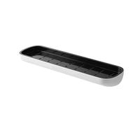 Manguera De Ducha Estante De Baño, Organizador Almacenamiento Ducha, Caddy, For Champú Montaje En Pared, Cocina Sin Perforación(Black no Towel Bar)