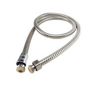 Manguera de ducha flexible de 1,2 metros/1,5/2 metros adecuada for el baño del hogar, ducha, tubería de extensión, tubería de tracción de acero inoxidable(1.5M)