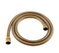 Manguera de ducha flexible de acero inoxidable y latón, for baño largo, tubo de agua extendido, tirador(120cm)