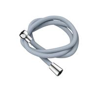 Manguera de ducha flexible silicona 1,5/2/3 m, extensión antienrollamiento, tubo alta presión, accesorio for grifo baño(Light Grey,1.5M)