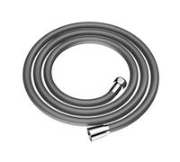 Manguera de ducha Flexible silicona 1,5/2M, extensión bobinado, tubo presión, cabezal, accesorio baño(Gray,2M)