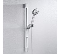 Manguera de Ducha galvanizada, Soporte Cuadrado, Ducha con Varilla de elevación, Conjunto de Cabezal de Ducha Simple, Conjunto de Ducha