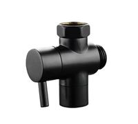 Manguera de ducha interior de 22mm, exterior de 24mm, válvula de desviación de agua, grifo, separador de agua, válvula de cambio, una entrada, dos salidas, M4YD(Chrome)