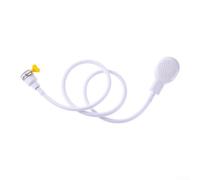 Manguera de ducha para baño para grifos con soporte de abrazadera para lavado de mascotas y actividades domésticas a base de agua (2,2 m)