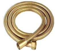 Manguera de ducha, Stainless Steel Shower Hose G1/2 Inch Multicolor Multiple Lengths(Gold,150cm)