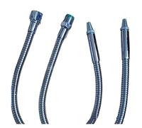 Manguera de ducha Tubo de enfriamiento aceite agua flexible metal 400 700 mm con redondo(1000mm)
