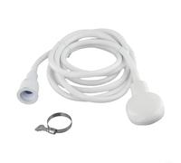 Manguera de ducha y cabezal para grifo de baño o cocina con conectores de goma, se adapta a la mayoría de grifos de lavabo estándar, para lavado de personas y mascotas (2 m)