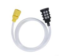 Manguera de entrada de agua autocebante de 3/5 m, compatible con lavadora a presión Kärcher K2-K7, con acoplamiento rápido y filtro, filtra las impurezas en el agua (3 metros)