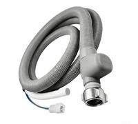 Manguera de entrada de lavadora de 1,85 m para estilo Aquastop, tubo de llenado en frío resistente a fugas para lavavajillas, manguera flexible de suministro de agua de 3/4 pulgadas