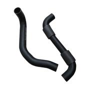 Manguera DE Entrada del RADIADOR Manguera del RADIADOR Inferior Tanque de Agua Radiador Tubería de Agua 25411H1910 25412H1901, for Motor Hyundai TERRACAN 2.9 Recambio (Color : 25411-25412A -a Set)