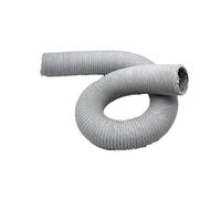 Manguera de escape Flexible, tubo de aluminio de 100mm, manguera de escape con conductos de aire de 6m de longitud, piezas de repuesto for mejorar el hogar, 1 ud.(Grau)