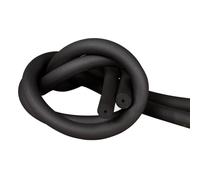 Manguera de Espuma de Caucho Retardante de Llama Anticongelante, Aislamiento de Tuberías, para Soportes de Guitarra, Tubos de Agua y Calefacción(T9MM X ID19MM X 1.7M)