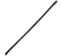 Manguera de extensión de bomba de bicicleta de rosca 8v1 con conector de cobre para válvula AV, manguera de inflado de aire de goma Epdm para inflado y mantenimiento de neumáticos de bicicleta, negro