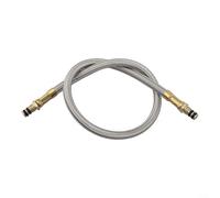 Manguera de extensión de estufa de camping, tubo conector de gas para cocinar al aire libre, picnic, senderismo, combustibles de acero inoxidable, adaptador de tanque de 35 cm a 62 cm (35 cm)