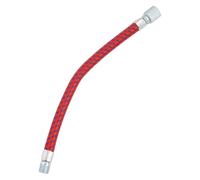 Manguera de extensión de inflador de latón, adaptador de boquilla de aire flexible compatible con scooter eléctrico Xiaomi M365, coche de equilibrio, bicicleta, rojo