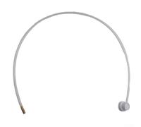 Manguera de extensión de lata de pulverización de 60 cm para película de fluido, adaptador de boquilla de metal, kit de revestimiento inferior para coche, sección de caja para acceso de 24 pulgadas