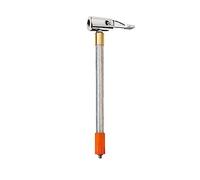 Manguera de extensión de neumáticos de bicicleta para motocicleta, manguera de extensión de neumáticos, tubo inflador, accesorio roscado, herramienta portátil de reparación de aire, medidor de presión