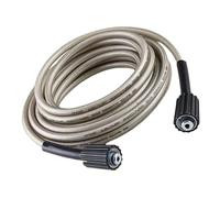 Manguera de extensión de presión de grado profesional de 7 m de nailon reforzado, adaptadores de liberación rápida, manguera de lavado a presión para limpieza al aire libre