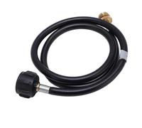 Manguera de extensión portátil para barbacoa, convertidor de gas combustible, 1 libra hasta 20 libras, para Big Buddy, Portable Buddy, barbacoas de la serie Q con parrilla, estufa de camping,