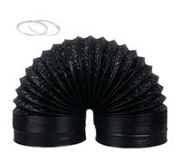 Manguera De Extracción De Aire, Manguera De Ventilación, Tubo Flexible De Aluminio PVC, Aislamiento Térmico Insonorizado, Para Extractor De Aire, Climatización, Secadora (ø 170mm/1.5m)