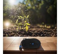 Manguera de filtración de PVC para riego de jardín, diseño flexible y suave con función automática de filtración de agua (50 pies)