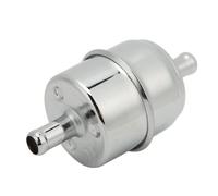 Manguera de filtro de combustible de alto flujo de 38 pulgadas, 9746, cromada, universal, de repuesto