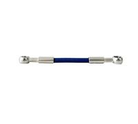 Manguera de freno 0°-0° Manguera De Freno Hidráulico Universal Para Motocicleta 10 Mm Con Banjo, Cable Trenzado, Tubo Aceite Embrague Y Accesorios(100mm)